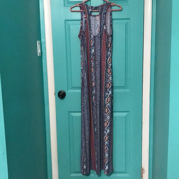 Maxi Print Dress - Picture 5 of 6